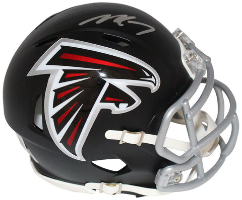 Michael Vick Autographed/Signed Atlanta Falcons Mini Helmet Beckett 40615