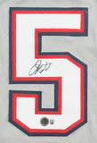 Jason Kidd Signed New Jersey Nets Jersey (Beckett) #2 Overall Pck 1994 Draft