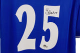 Gianfranco Zola Signed Chelsea F. C. Jersey (Beckett) Midfielder/Fwrd. 1996-2003