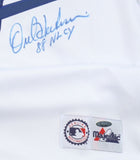 Orel Hershiser Signed Los Angeles Dodgers Majestic Jersey 88 NL Cy Tristar