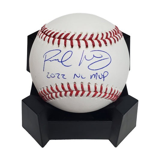 Paul Goldschmidt signed Major League Baseball w/2022 NL MVP Inscription - MLB