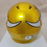 AARON JONES SIGNED MINNESOTA VIKINGS FLASH SPEED MINI HELMET BECKETT QR