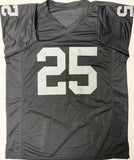 Oakland Raiders HOFer FRED BILETNIKOFF Signed Custom Replica Black Jersey - BAS