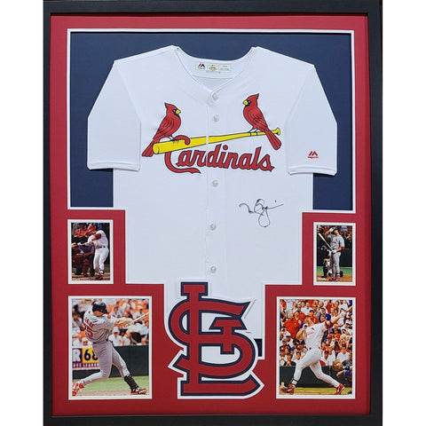 Mark McGwire Autographed Framed Schwartz St. Louis Cardinals Jersey