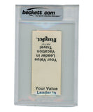 Eric Dickerson Autographed/Signed Ticket Stub 09/18/1983 83 ROY Beckett 40342