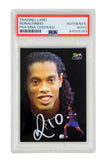 Ronaldinho Signed 2003 Mundicromo Las Fichas De La Liga #621 - PSA Authentic