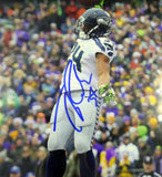 THOMAS RAWLS AUTOGRAPHED SIGNED FRAMED 8X10 PHOTO SEAHAWKS MCS HOLO 107789