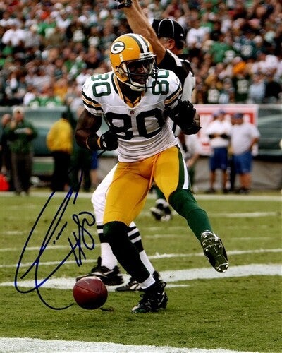 Packers DONALD DRIVER Signed 8x10 Photo #2 AUTO - SB XLV Champ - GBP HOF 2017