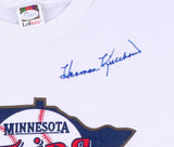 Harmon Killebrew Signed Twins 40th Season T-Shirt (JSA COA) 573 Home Runs D-2011