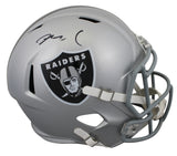 Raiders Maxx Crosby Signed Full Size Speed Rep Helmet Fanatics #QL84450374