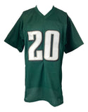 Brian Dawkins Philadelphia Signed Green Football Jersey BAS ITP