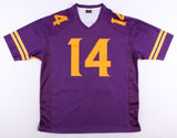 Stefon Diggs Signed Vikings Color Rush Jersey (TSE) Minnesota Wide Receiver