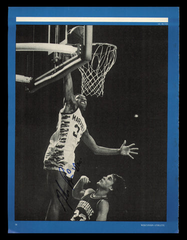 Glenn Doc Rivers Autographed Signed 8x11 Magazine Photo Marquette SKU #238044