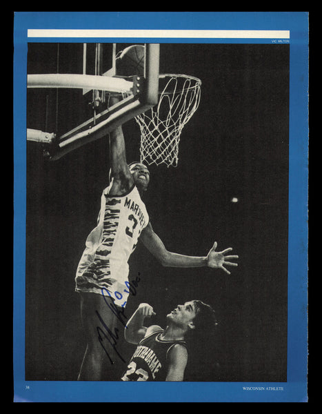 Glenn Doc Rivers Autographed Signed 8x11 Magazine Photo Marquette SKU #238044