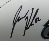 Jason Kelce Signed/Auto White Philadelphia Eagles Logo Football PSA/DNA 190374