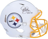 Autographed Troy Polamalu Steelers Helmet