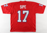 Brian Sipe Signed 1984 New Jersey Generals USFL Jersey (Beckett) Ex-Browns Q.B.