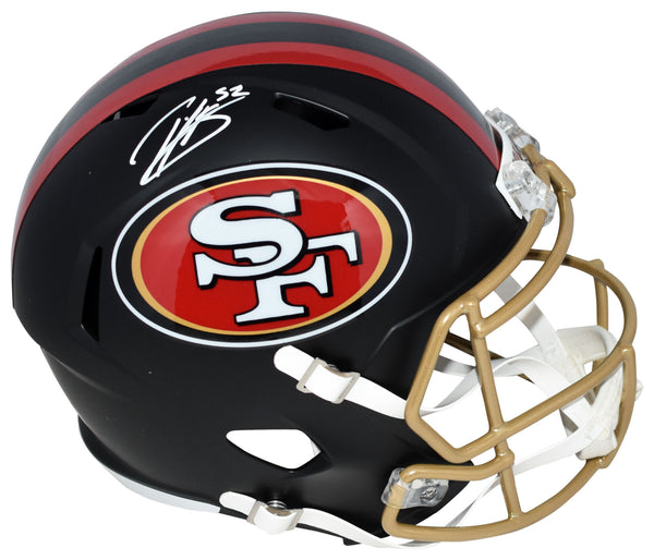 PATRICK WILLIS SIGNED SAN FRANCISCO 49ERS 2025 RIVALRIES FULL SIZE HELMET BAS