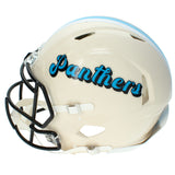 Steve Smith Autographed Carolina Panthers RETRO Speed Authentic Helmet Radtke