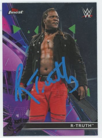 R-Truth WWE Authentic Signed 2021 Topps #29 Card BAS #BS86762