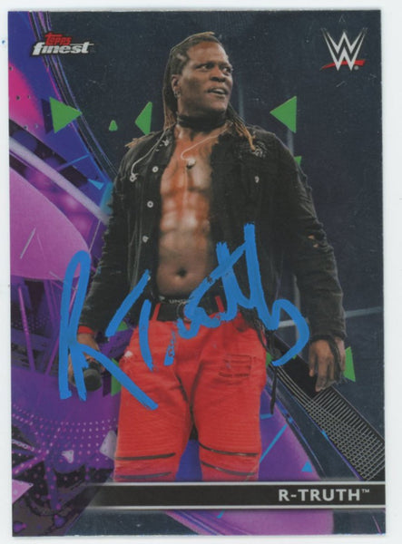 R-Truth WWE Authentic Signed 2021 Topps #29 Card BAS #BS86762