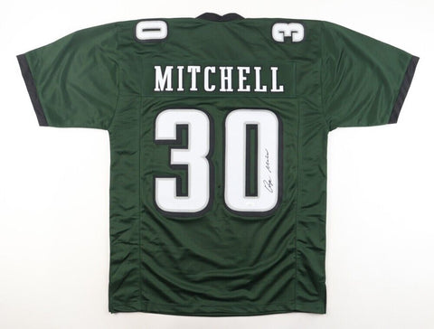 Quinyon Mitchell Signed Eagles Jersey (JSA COA) Philadelphia 2024 1st Rnd Pck DB