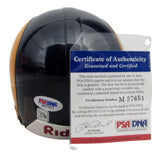 Tom Fears HOF Los Angeles Rams Autographed/Signed Mini Helmet PSA/DNA 213376