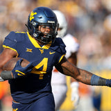 Leddie Brown Signed West Virginia Mountaineers Jersey (TSE COA) L A Chargers R.B