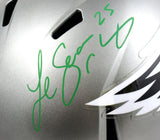 LeSean McCoy Autographed F/S Eagles Flash Speed Helmet- Beckett W Hologram