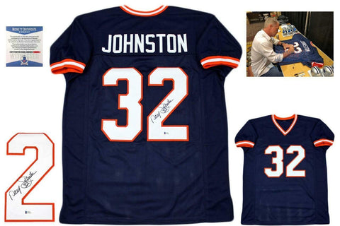 Daryl Moose Johnston Autographed SIGNED Jersey - Beckett Authentic - Syracuse