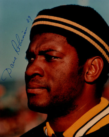 Packers SB I & II Champ DAVE ROBINSON Signed 8x10 Auto Photo #10 - HOF 2013