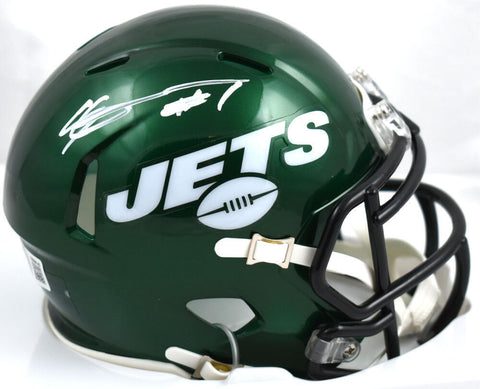Ahmad Sauce Gardner Autographed New York Jets Speed Mini Helmet-Beckett W Holo