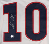 John Leclair Signed 1996 Team USA World Cup of Hockey Jersey (Beckett) Flyers LW