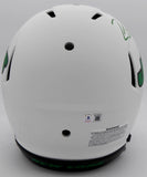 ZACH WILSON AUTO JETS LUNAR ECLIPSE WHITE FULL SIZE SPEED HELMET BECKETT 194729