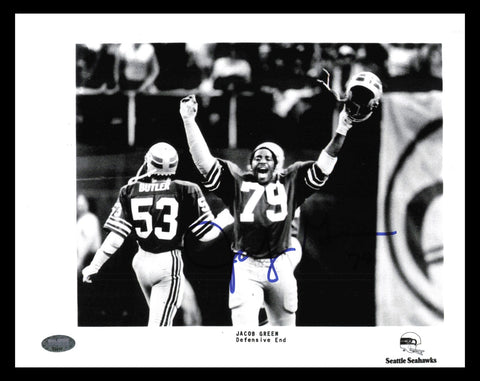 Jacob Green Autographed Signed 8x10 Photo Seattle Seahawks MCS Holo #63417