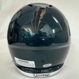 Autographed/Signed JASON KELCE Eagles Full Size F/S Helmet PSA COA