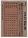 Fergie Jenkins Signed Cubs 1983 Topps Baseball Trading Card #230 - (SS COA)