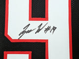 TEXAS TECH TYREE WILSON AUTOGRAPHED SIGNED BLACK JERSEY BECKETT WITNESS 215903