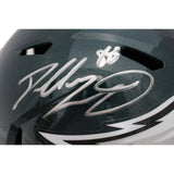 Dallas Goedert Autographed/Signed Philadelphia Eagles F/S Helmet FAN 45773