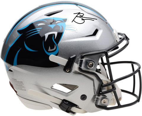 Bryce Young Carolina Panthers Autographed Riddell Speed Flex Authentic Helmet