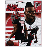 Bijan Robinson Signed Falcons Jersey (Beckett) Atlanta 2023 1st Round Pick / R.B