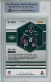 Elijah Moore Signed 2021 Mosaic Rookie Variations #316-V Card BAS Slab 38663