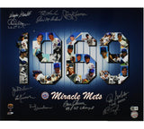 1969 Miracle Mets Signed Unframed 16x20 Photo 11 Sigs - Ed Charles/ Tom Seaver