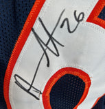 Darian Stewart Autographed/Inscribed Custom Navy Denver Broncos Jersey BAS COA