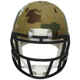 Justin Jefferson Autographed Minnesota Vikings CAMO Speed Mini Helmet Beckett