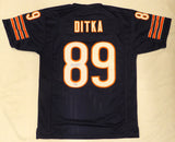 Chicago Bears Mike Ditka Autographed Blue Jersey (Mark) Beckett BAS QR #BK82102