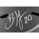 Brian Dawkins Autographed Philadelphia Eagles F/S Slate Helmet Beckett 49100