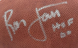 Ron Yary HOF Signed/Inscribed NFL Leather Football Minnesota Vikings JSA 205447