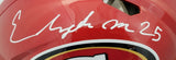 ELIJAH MITCHELL SIGNED SAN FRANCISCO 49ERS FLASH SPEED AUTHENTIC HELMET BECKETT