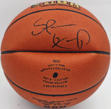 Shawn Kemp Autographed NBA Leather Basketball (Flat) JSA AZ56123